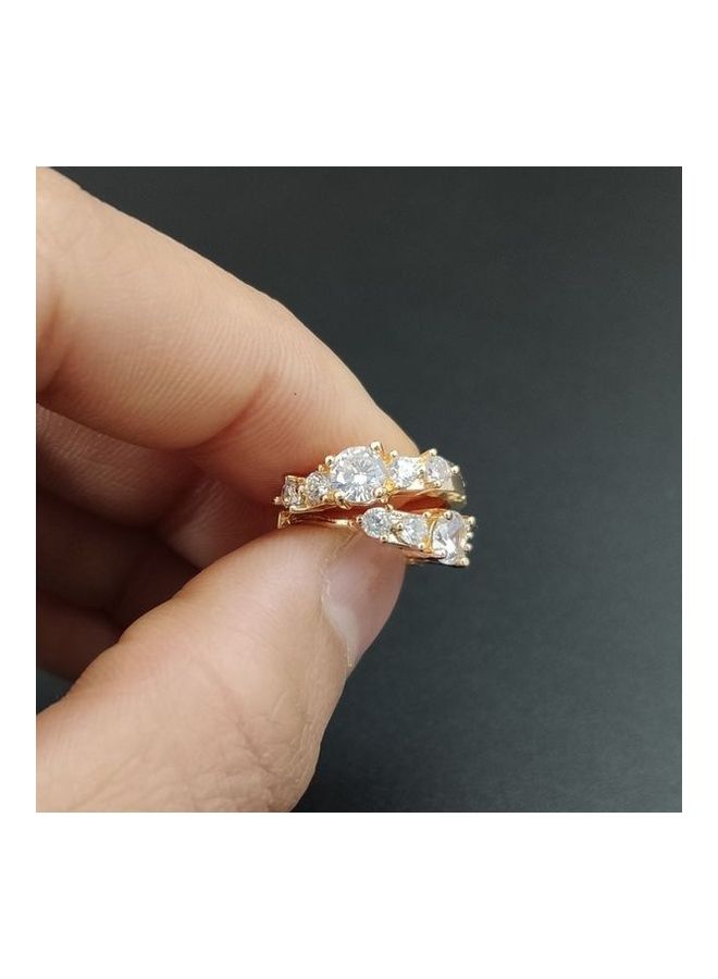 Generic - Elegant Ring Shaped Sterling Earrings - Image 1
