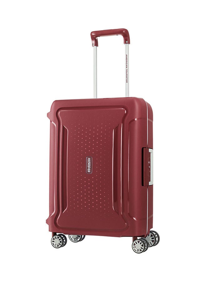 AMERICAN TOURISTER Tribus Spinner Small Cabin Luggage Trolley Red  - Image 1