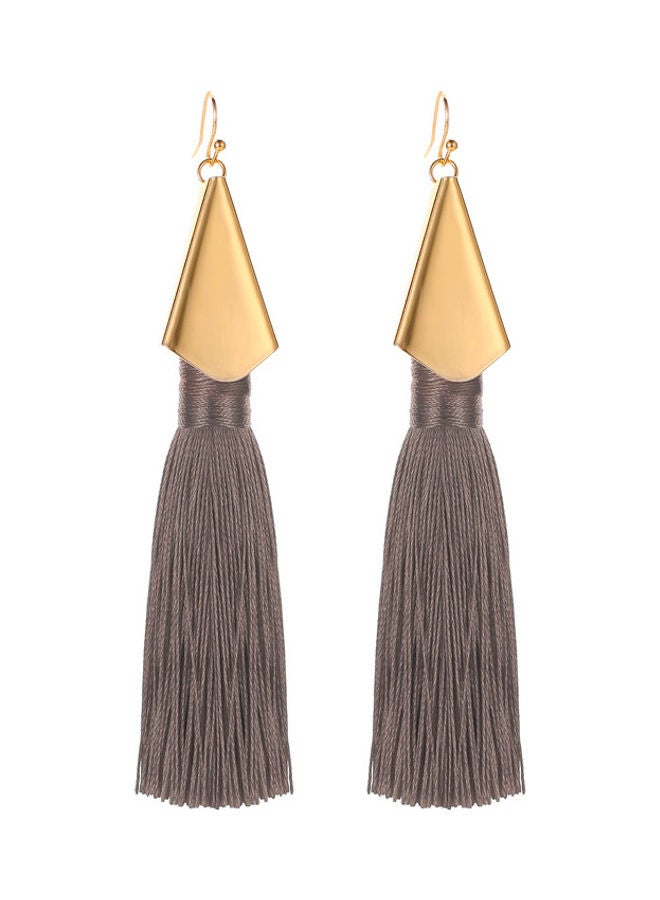 أقراط عصرية ليدي لايك مزينة بأشكال الشرابة