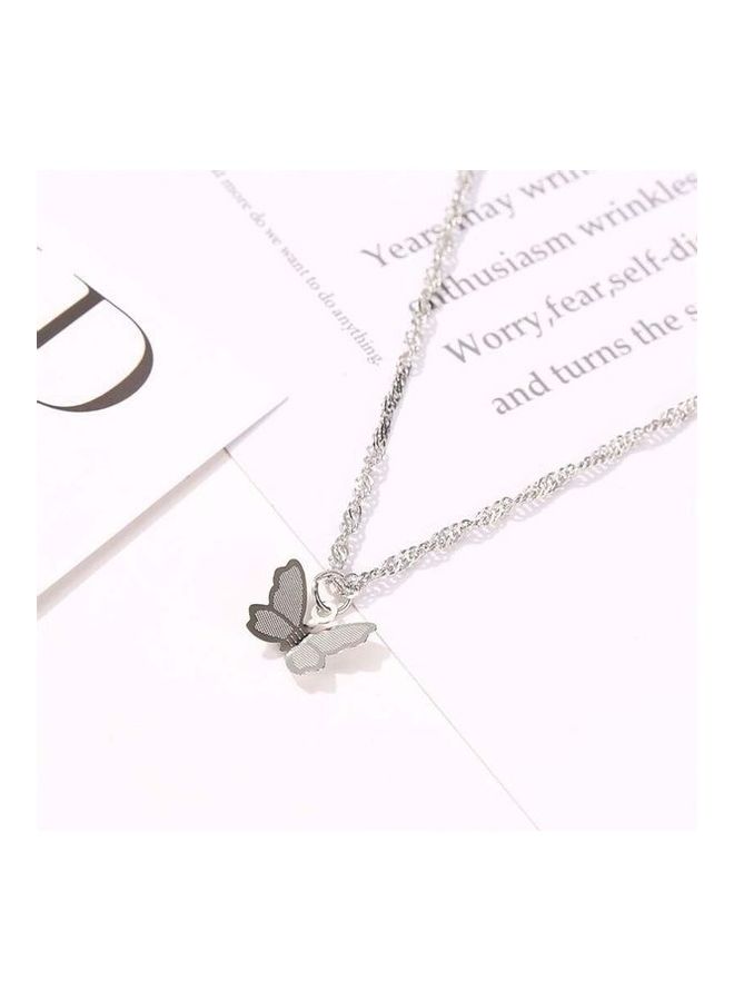 Butterfly Temperament Women's Necklace - Image 2