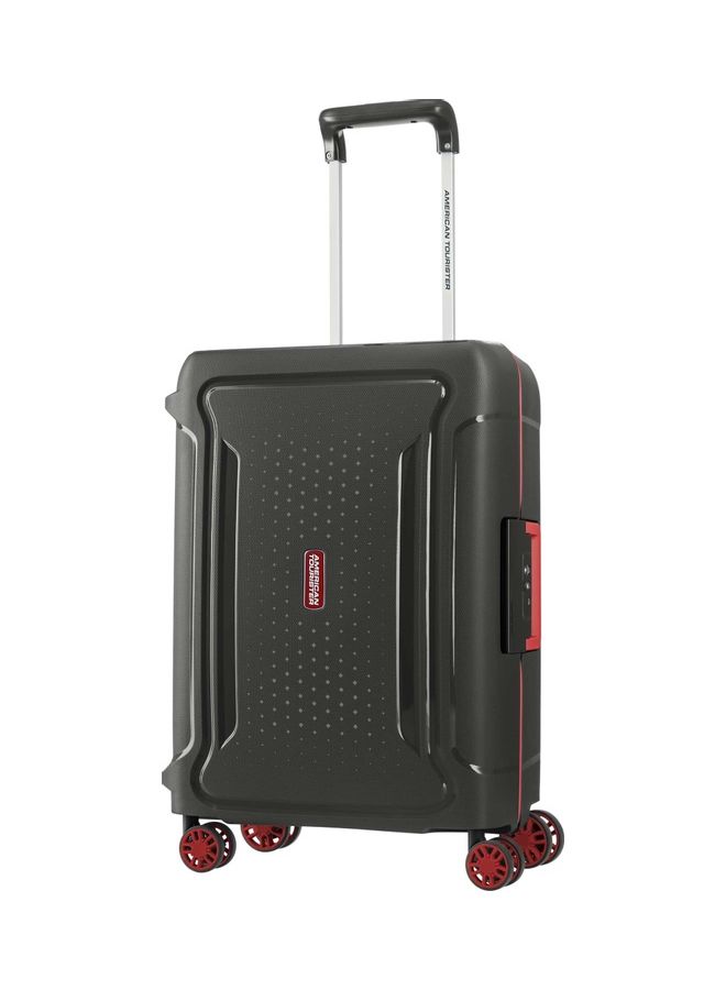 AMERICAN TOURISTER Tribus Spinner Small Cabin Luggage Trolley Dark Grey  - Image 1