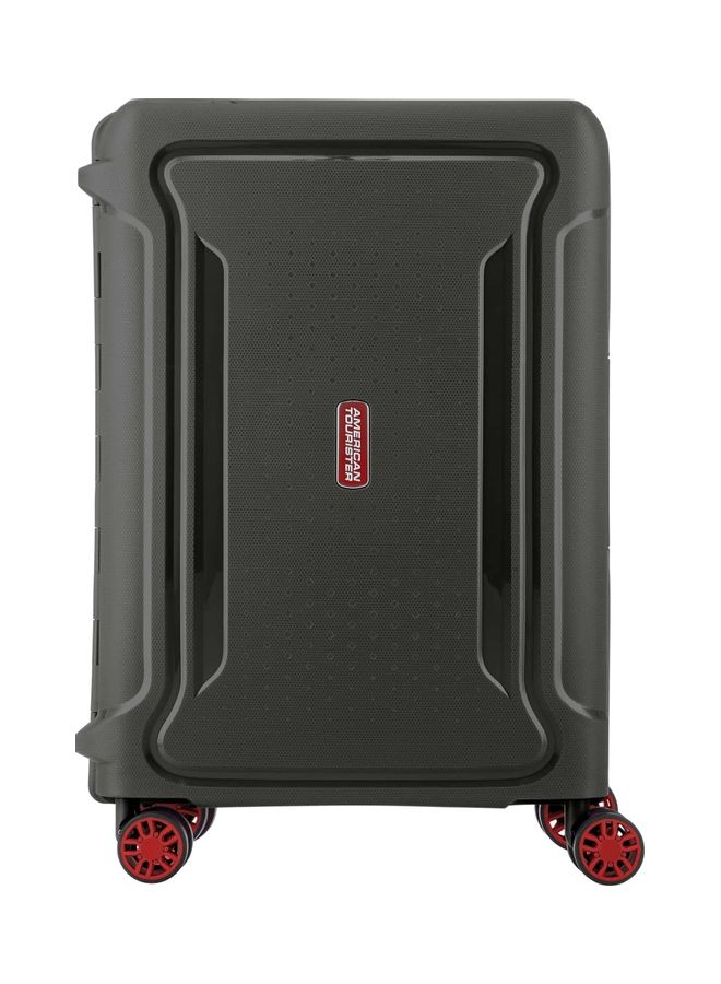 AMERICAN TOURISTER Tribus Spinner Small Cabin Luggage Trolley Dark Grey  - Image 3