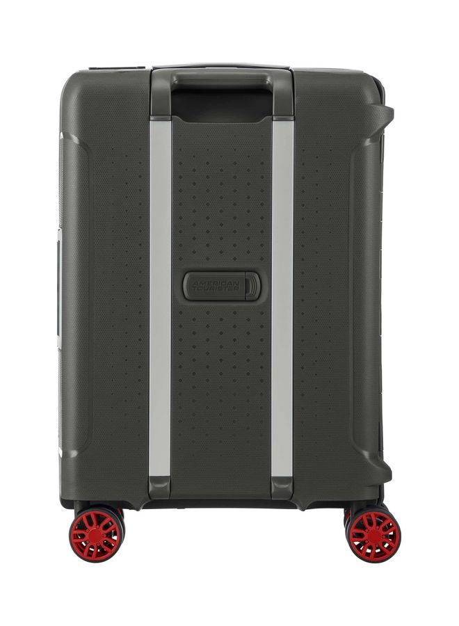 AMERICAN TOURISTER Tribus Spinner Small Cabin Luggage Trolley Dark Grey  - Image 2