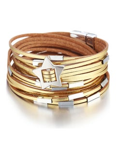 Women's Simple Hollow Out Star Decor Creative Bracelet