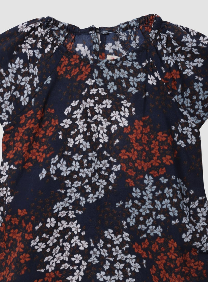 Zarafa - Casual Floral Printed Top Aop Animal - Image 1
