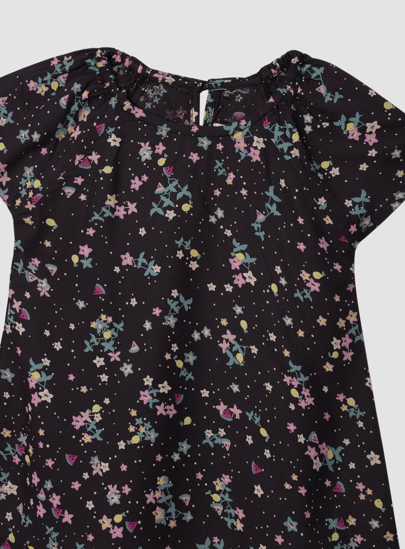 Zarafa - Casual Floral Printed Top Aop Dino - Image 1