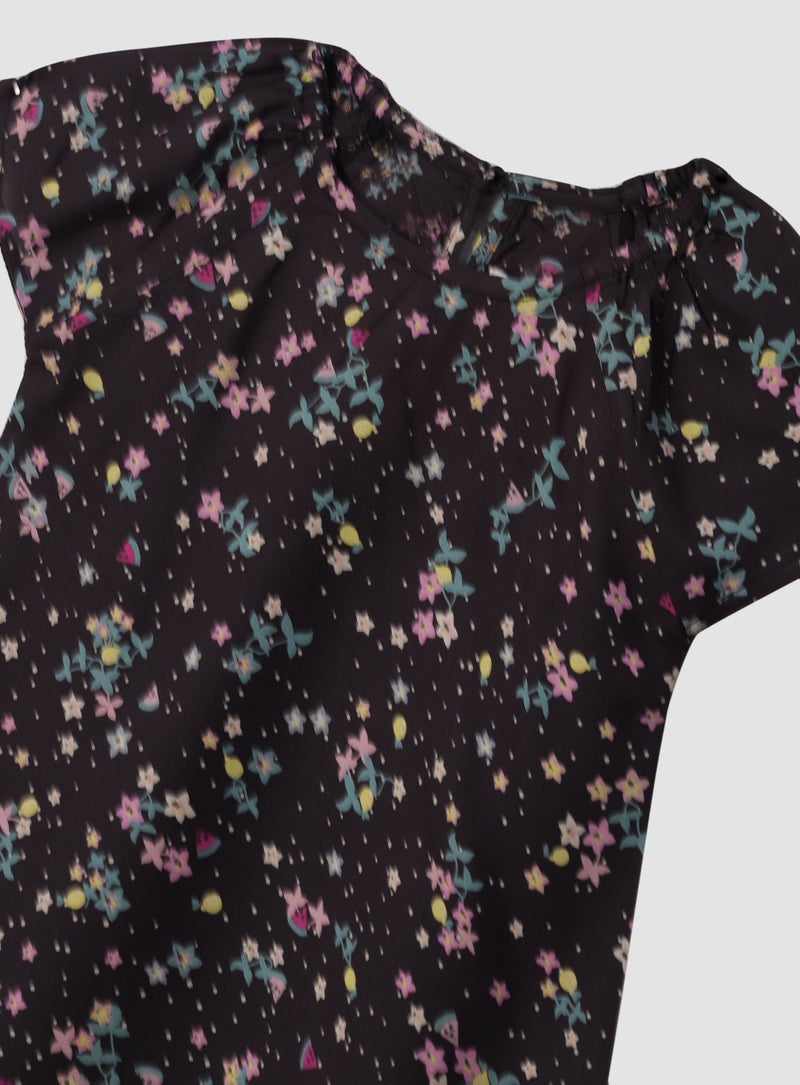 Zarafa - Casual Floral Printed Top Aop Dino - Image 1