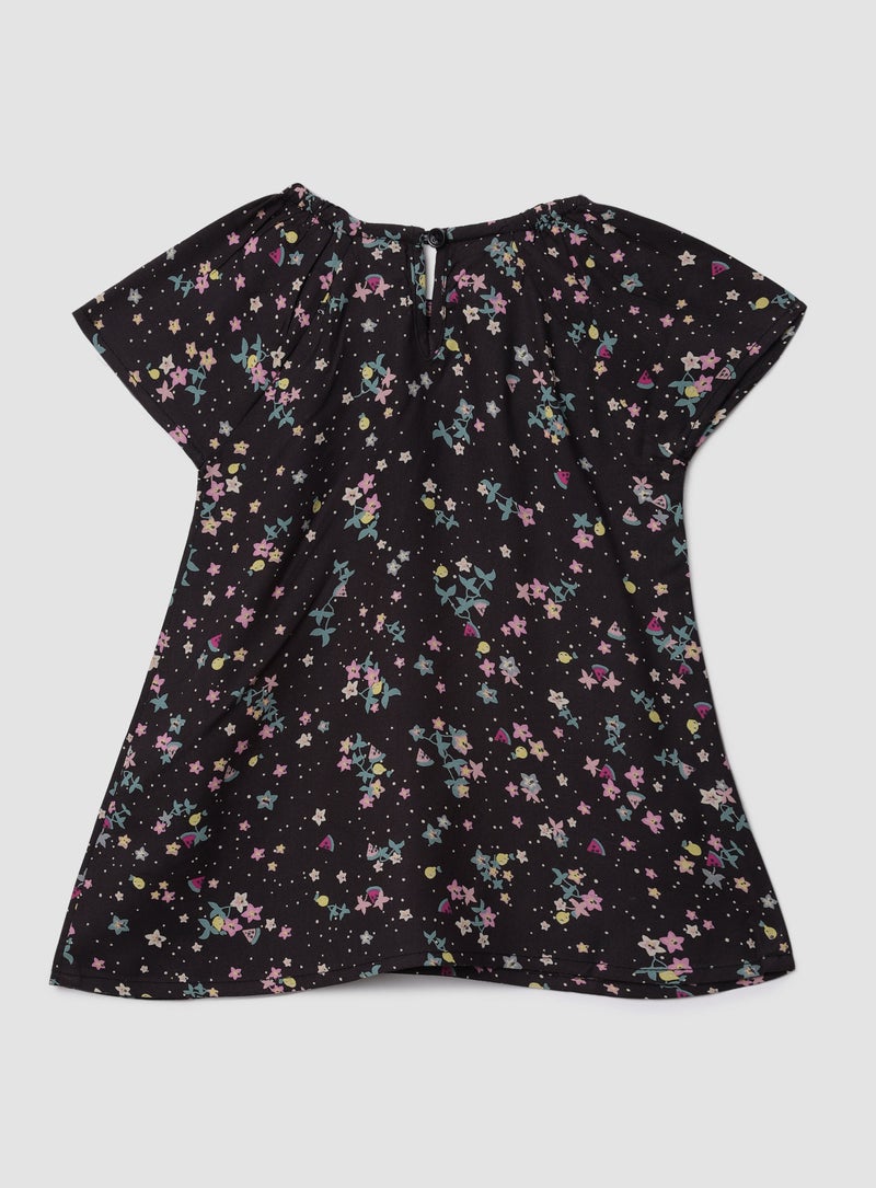 Zarafa - Casual Floral Printed Top Aop Dino - Image 1