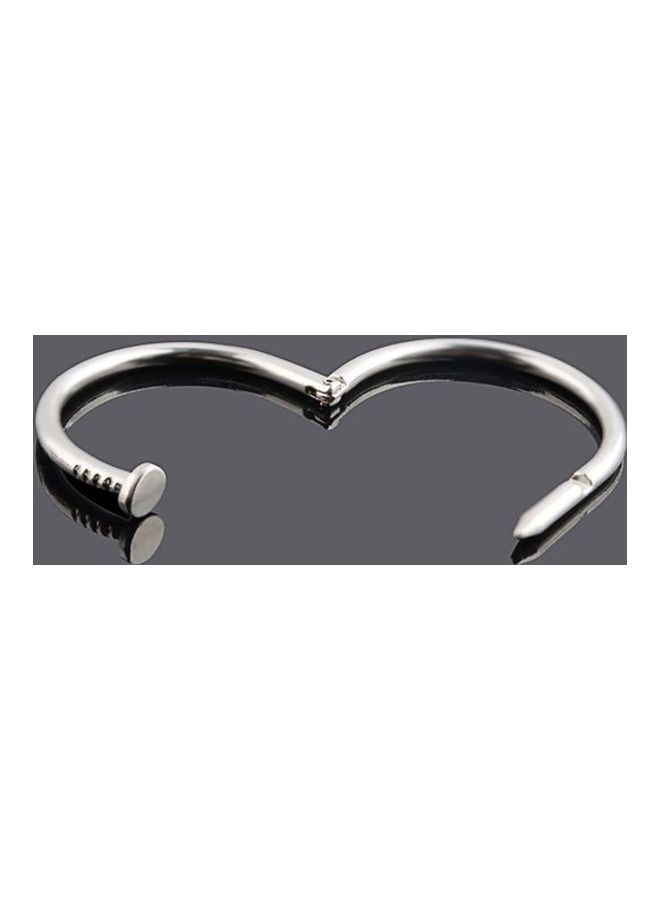 Generic - Women's Solid Colour Nail Shape Bracelet - Image 1