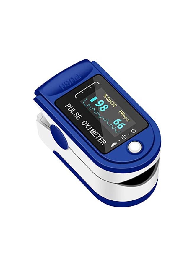 دي بلو جهاز محمول موثوق بشاشة LED لقياس معدل نبضات القلب وقياس نبض الأصابع - Image 1