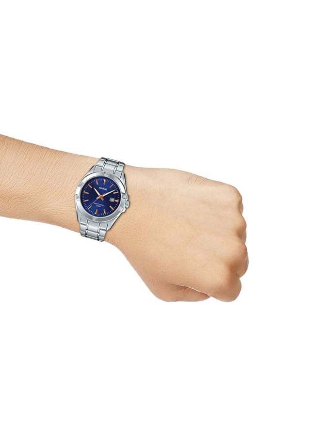 CASIO Men's Water Resistant Analog Watch MTP-1308D-2AVDF - 49 mm - Silver - Image 5