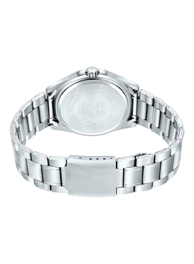 CASIO Men's Water Resistant Analog Watch MTP-1308D-2AVDF - 49 mm - Silver - Image 2