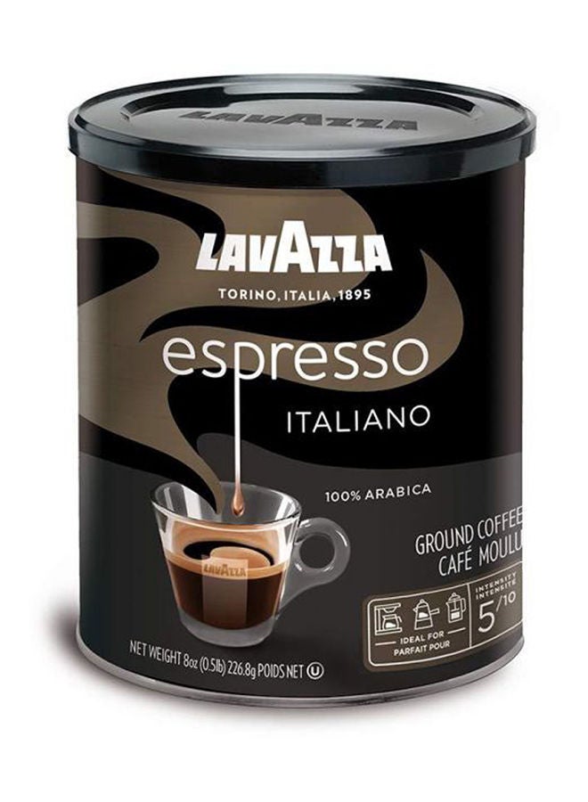 لافازا قهوة إسبريسو إيطالية مطحونة بتحميص متوسط 250جرام