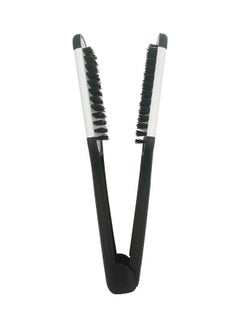 V-Shaped Hair Straightening Comb White/Black