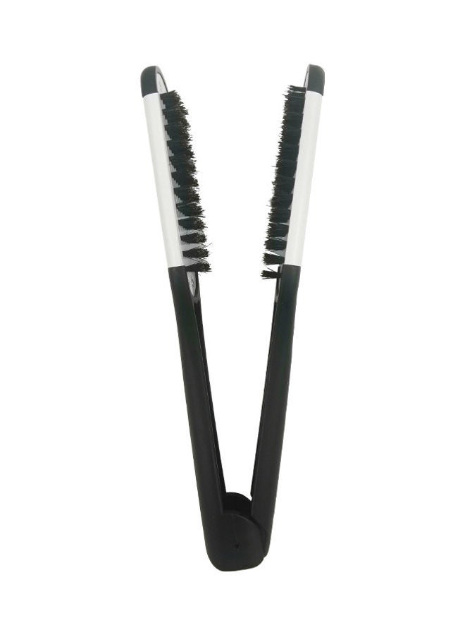 Generic - V-Shaped Hair Straightening Comb White/Black - Image 1