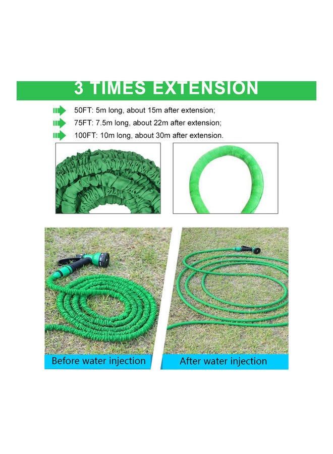 Generic - 3 Times Expandable Garden Hose Green - Image 1