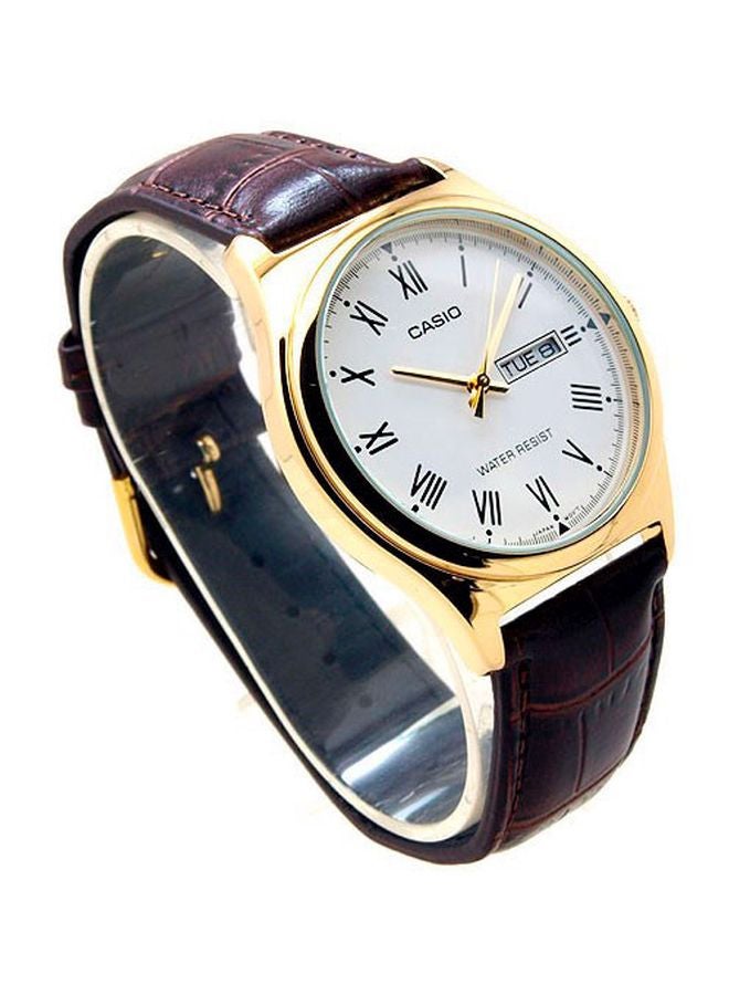 CASIO Women's Dress Water Resistant Analog Watch- LTP-V006GL-7BUDF - 25 mm - Brown  - Image 5