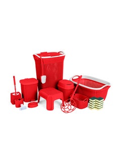 Palm Set of 13 Red