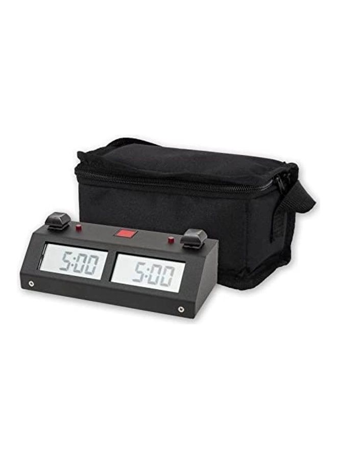 Generic - Chronos Gx Digital Game Chess Clock  Button With Carrying Bag - Image 1