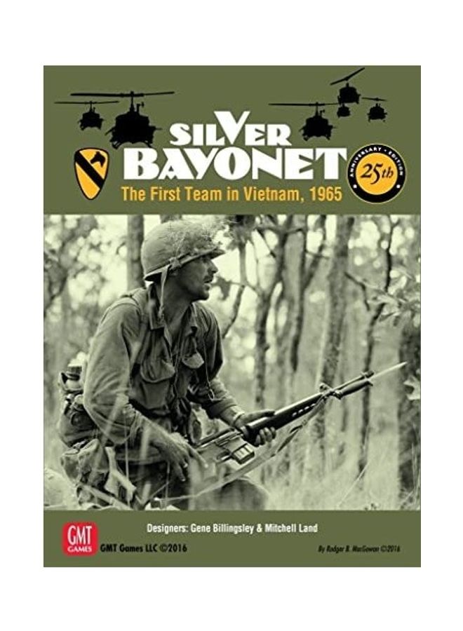 GMT Games - Silver Bayonet The First Team in Vietnam 1965 25th Anniversary Edition - Image 1