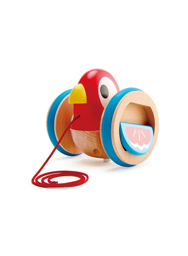 هيب لعبة سحب على شكل طائر للأطفال 13.1 x 12.1 x 12.6سم - Image 1