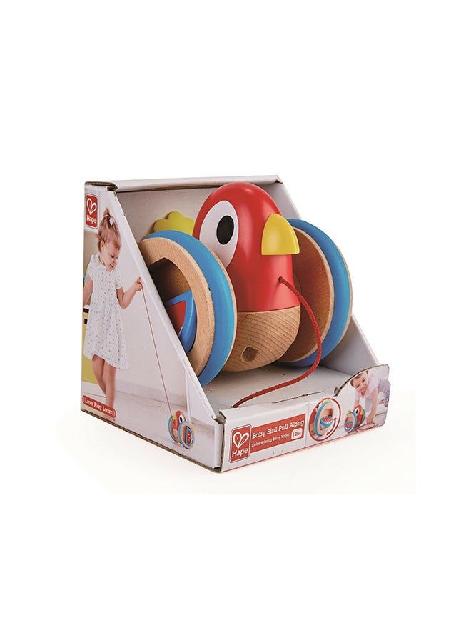 هيب لعبة سحب على شكل طائر للأطفال 13.1 x 12.1 x 12.6سم - Image 2