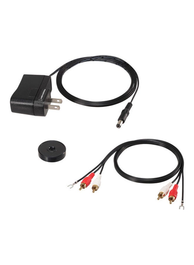 audio-technica Fully Manual Two-Speed Stereo Turntable AT-LPW50PB Black - Image 4