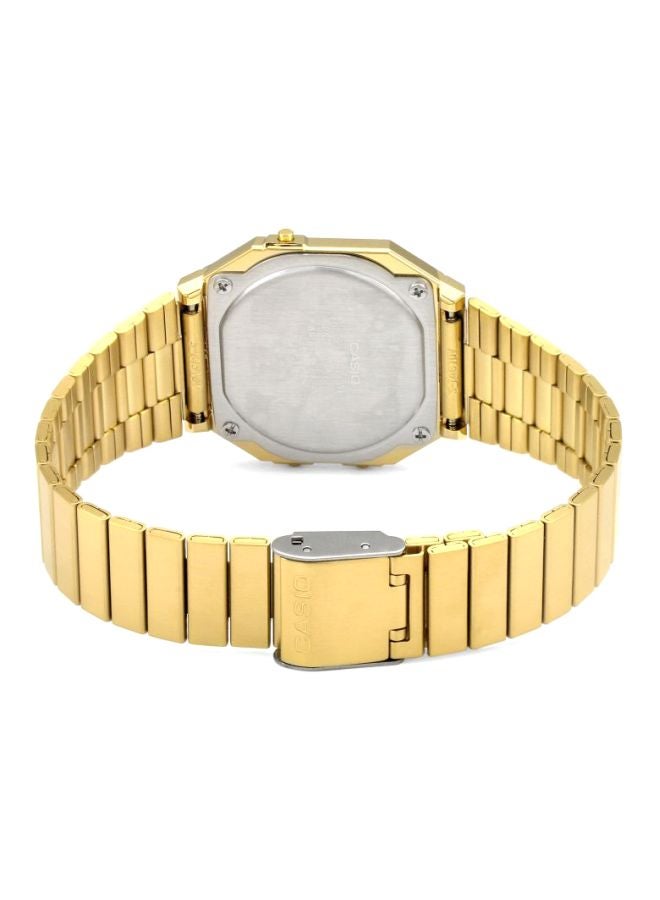 CASIO Stainless Steel Digital Watch A700WEG-9AEF - 36 mm - Gold - Image 2