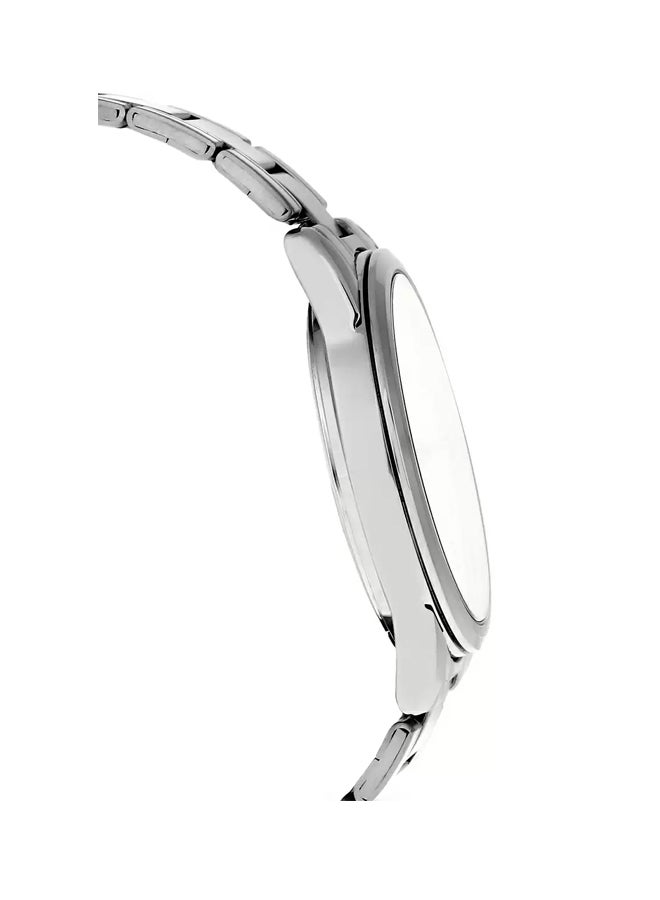 كاسيو ساعة يد بعقارب مقاومة للماء طراز LTP-V001D-1 - مقاس 25 مم - لون فضي للنساء - Image 4