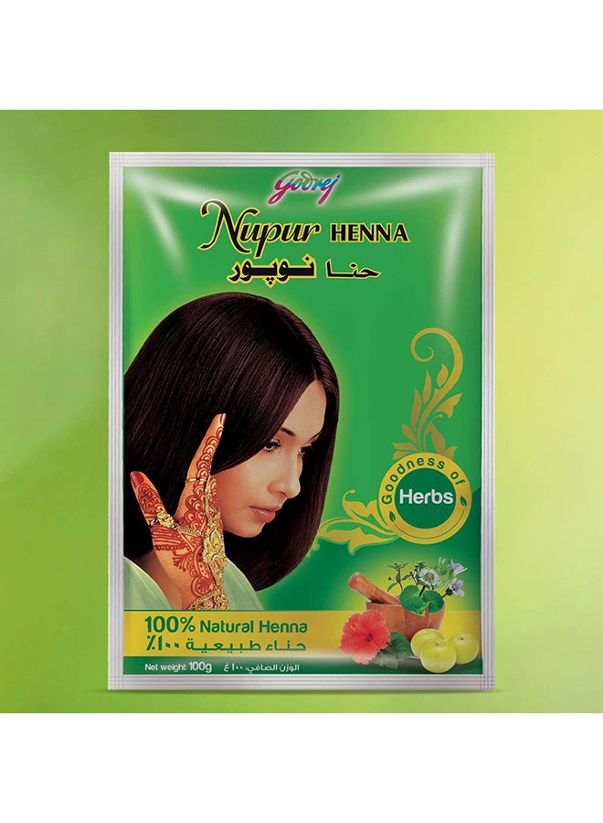 جودريج حناء طبيعية 100% من Nupur 100جرام  - Image 3