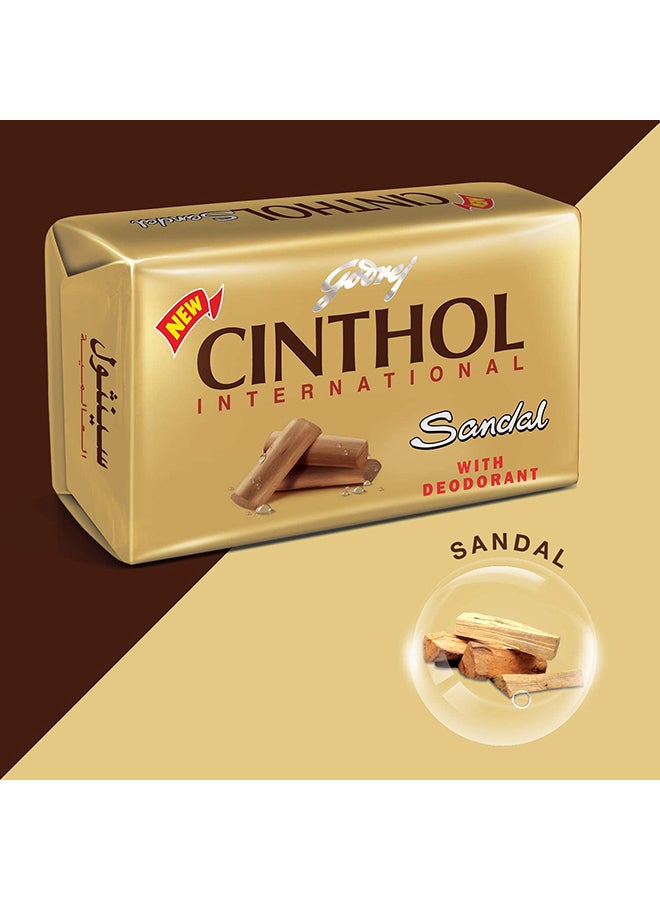 سينثول صابون استحمام سينثول 99.9% للحماية من الجراثيم مع مزيل عرق 175g Pack of 4 - Image 3