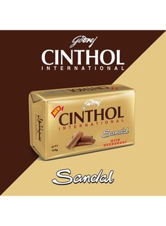 Cinthol Bath Soap Sandal With Deodorant 125g Pack of 6  - Image 4