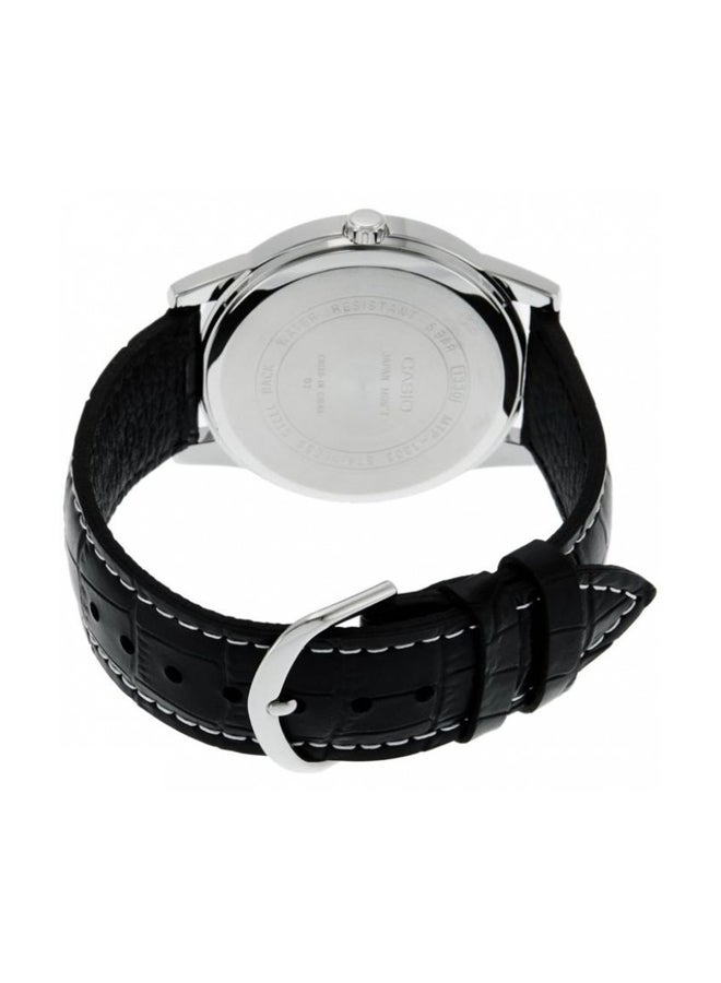 كاسيو ساعة يد بعقارب وسوار من الجلد طراز LTP1303L-7BV للنساء - Image 2