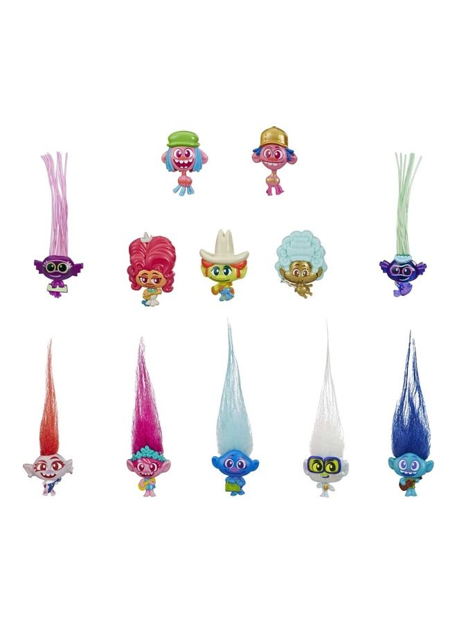 هاسبرو - جيمينج مجموعة من 12 لعبة مجسمات صغيرة قابلة للارتداء لهواة الاقتناء من السلسلة الأولى لمجموعة وورلد تور تايني دانسرز - Image 2