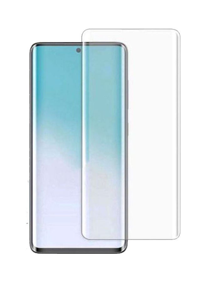 لاصقة حماية للشاشة من الزجاج المقوى لهاتف سامسونج S20 شفاف