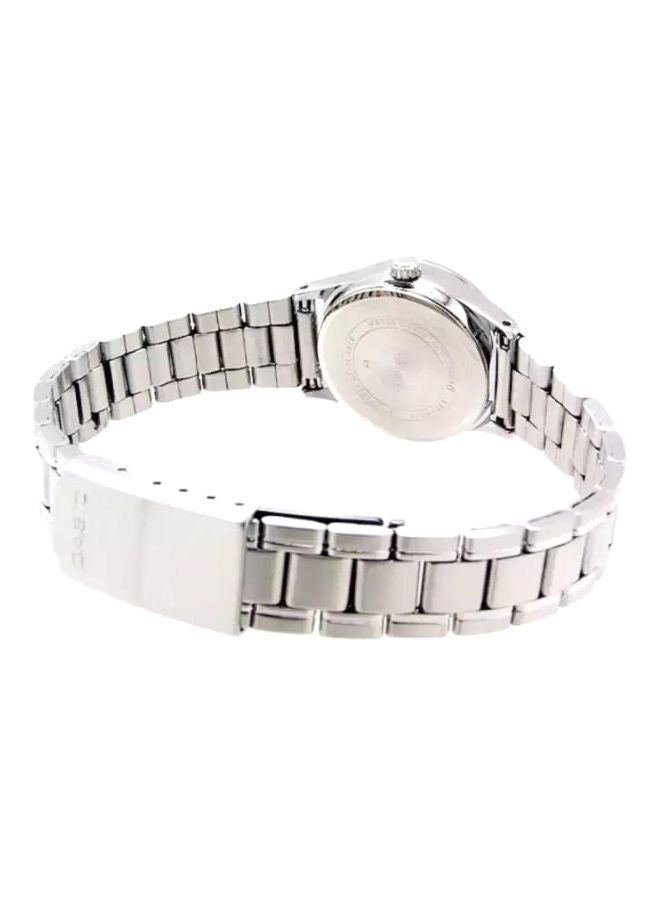 كاسيو ساعة يد رسمية بعقارب طراز LTP-V006D-2BUDF - 25 مم - فضي للنساء - Image 5