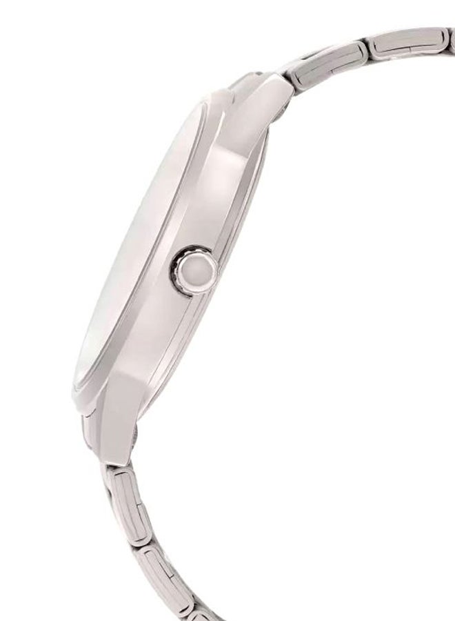 كاسيو ساعة يد بعقارب مقاومة للماء طراز LTP-1303D-7BVDF - 30 مم - فضي للنساء - Image 3