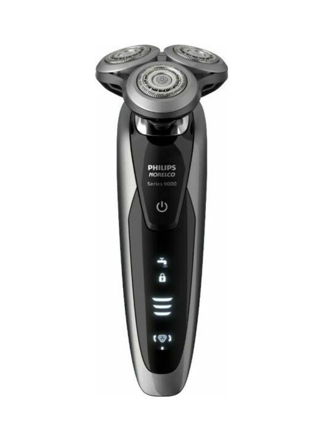 Philips - Norelco Series 9000 Electric Shaver Black/Silver - Image 1