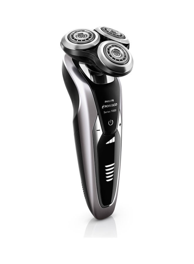 Philips - Norelco Series 9000 Electric Shaver Black/Silver - Image 1