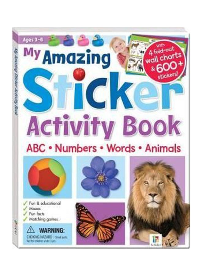 My Amazing Sticker Activity Book Paperback English by Hinkler Studios - 1/3/2018 