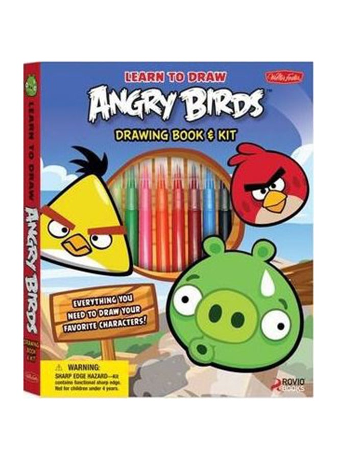 Learn to Draw Angry Birds Drawing Book & Kit : Includes Everything You Need to Draw Your Favorite Angry Birds Characters! Paperback English by Walter Foster Creative Team - 43103 