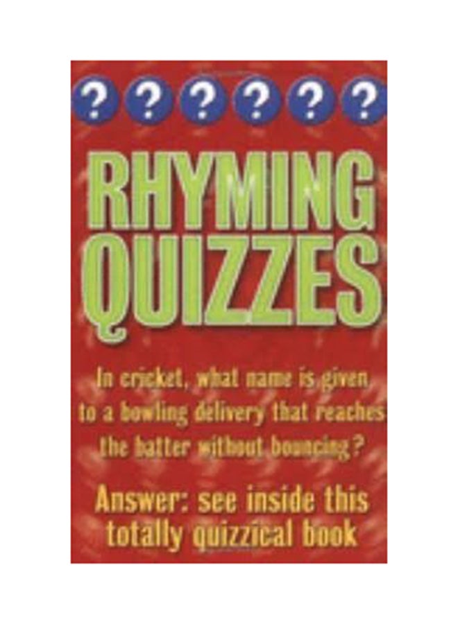 Rhyming Quizzes paperback english - 1/3/2018