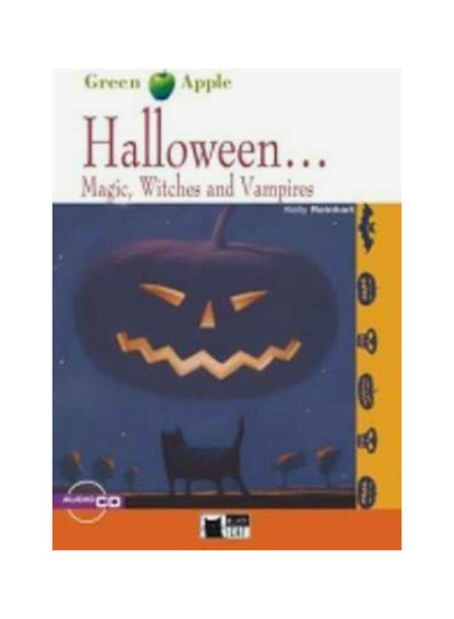 Green Apple : Halloween... Magic, Witches and Vampires + audio CD Paperback English by Kelly Reinhart - 1/3/2018 