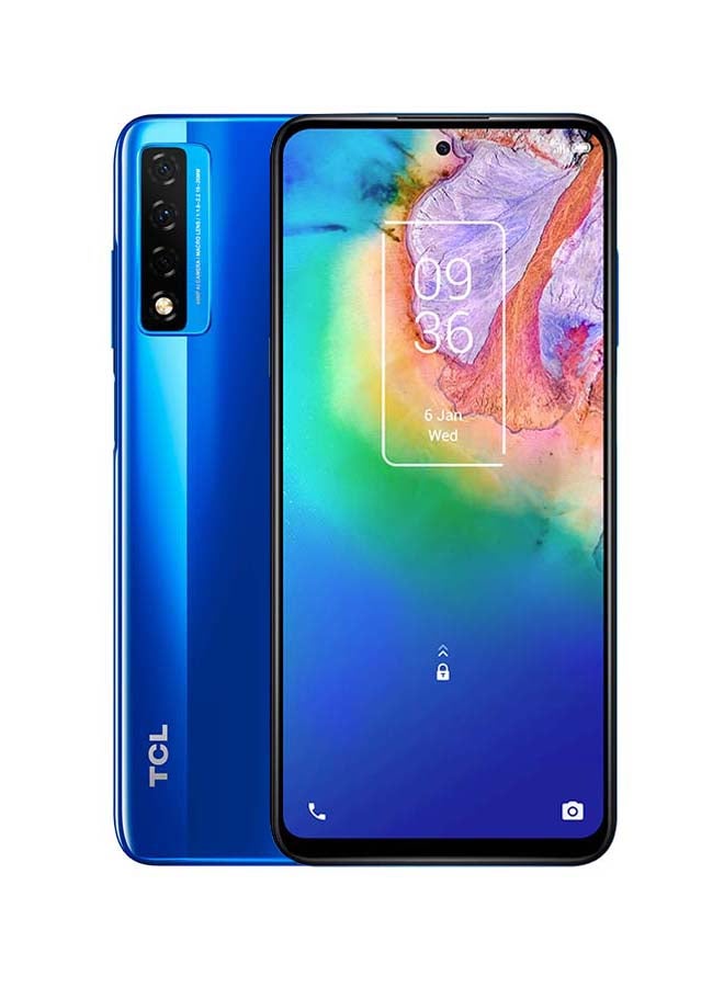 TCL - 20 5G Dual SIM Placid Blue 6GB RAM 256GB - Middle East Version - Image 1