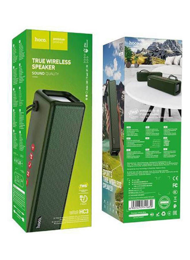 Hoco Bounce sports wireless speaker HC3-DG Dark Green - Image 2