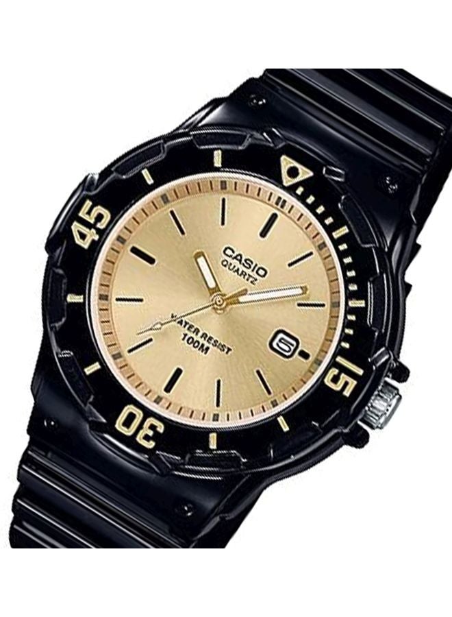 CASIO Women's Youth Water Resistant Analog Watch LRW-200H-9EV - 34 mm - Black - Image 4