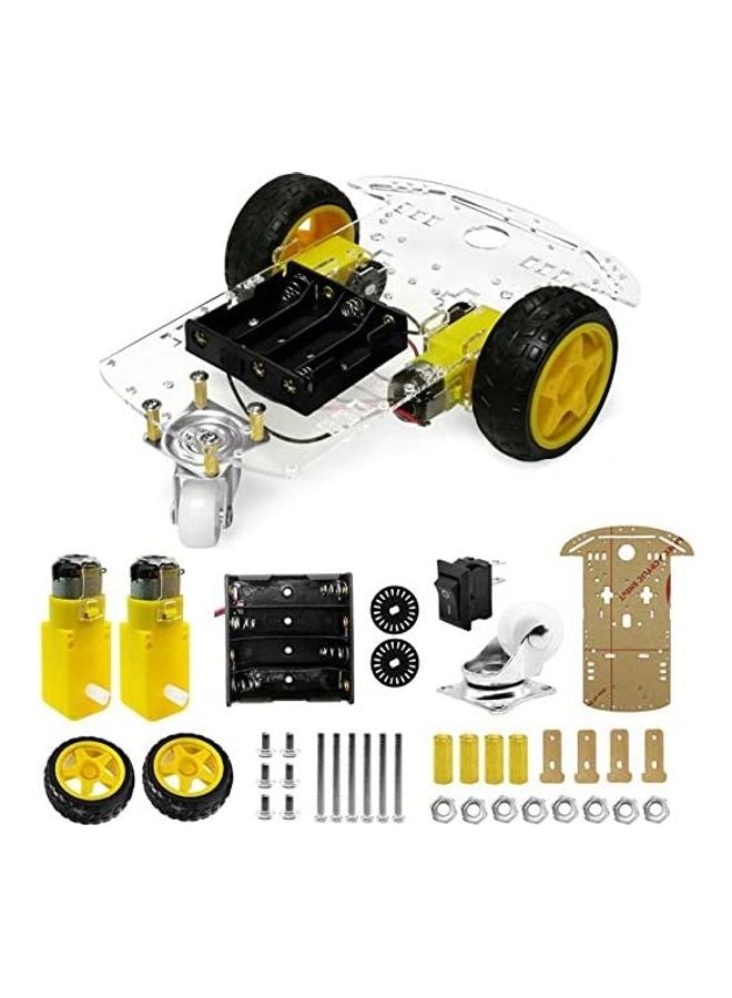The Perseids - Smart Car Chassis Kit With Speed Encoder, 2 Wheels And Battery Box - Image 1