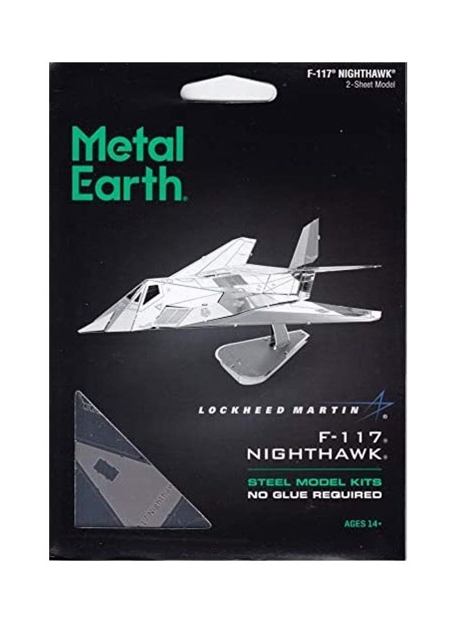 Fascinations F-117 Nighthawk 3D Metal Model Kit  - Image 2