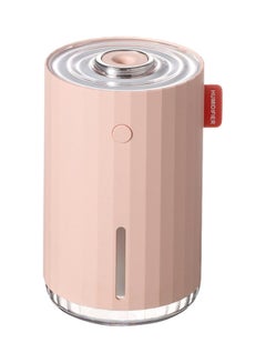 Generic Portable Air Humidifier Safe Ultrasonic Light Night For Home GXZ20003 Pink/Clear  - Image 1