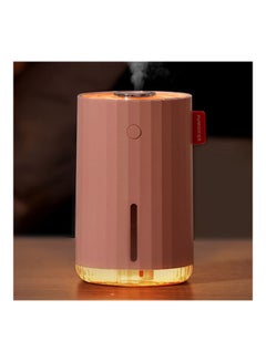 Generic Portable Air Humidifier Safe Ultrasonic Light Night For Home GXZ20003 Pink/Clear  - Image 3